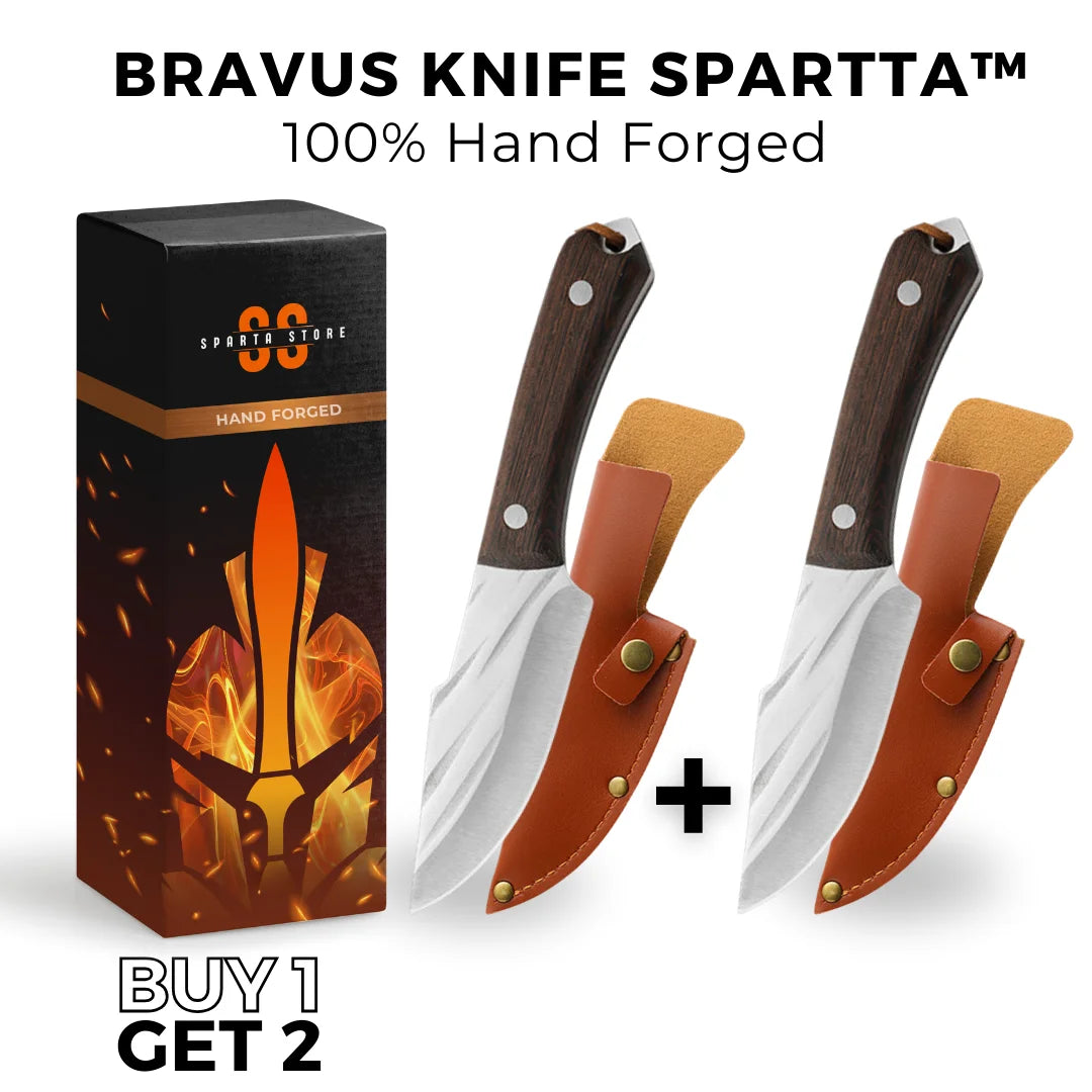 (BUY 1 GET 2) Bravus Knife Spartta™ • 100% Hand Forged