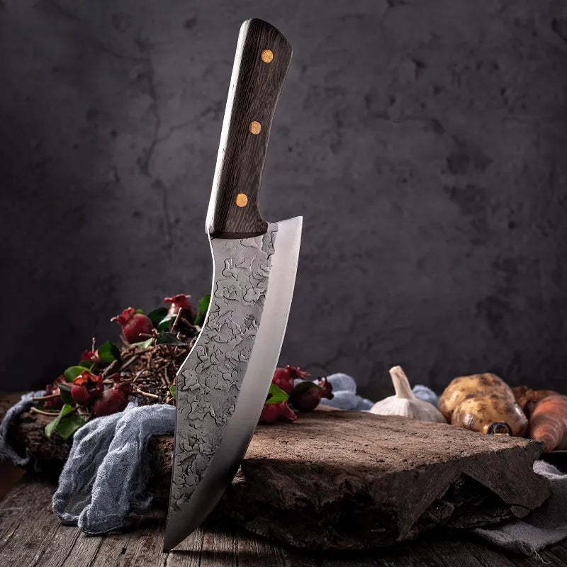 Hand Forged Professional Cleaver • King by ATENAS™